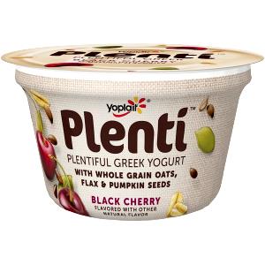 1 container (155 g) Plenti Greek Yogurt - Black Cherry