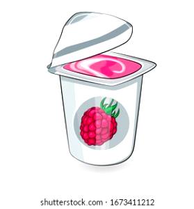 1 container (156 g) Raspberry Torte Yogurt