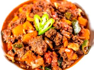 1 container (16 oz) Chipotle Turkey Chili with Butternut Squash