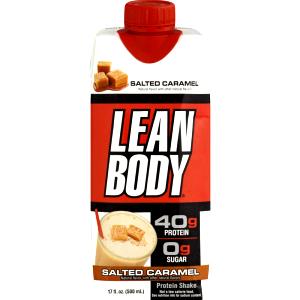 1 container (17 oz) Lean Body Salted Caramel