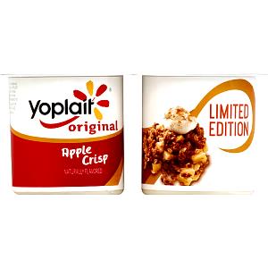 1 container (170 g) Apple Cobbler Low Fat Yogurt