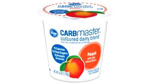 1 container (170 g) CARBmaster Cultured Dairy Blend Peach