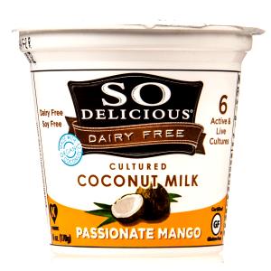 1 container (170 g) Coconut Milk Yogurt - Passionate Mango