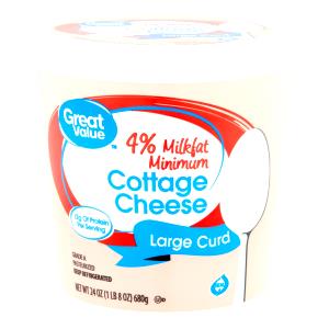 1 container (170 g) Cottage Cheese