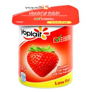 1 container (170 g) Exotic Yogurt - Orange Strawberry Mango