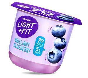 1 container (170 g) Fat Free Light Blueberry Pomegranate Yogurt