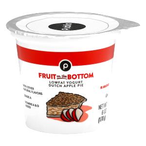 1 container (170 g) Fruit on the Bottom Low Fat Yogurt - Dutch Apple Pie