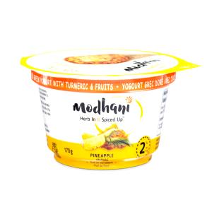 1 container (170 g) Fruit on the Bottom Smart! Yogurt - Pineapple