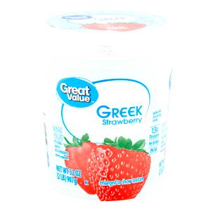 1 container (170 g) Greek Style Nonfat Yogurt - Strawberry