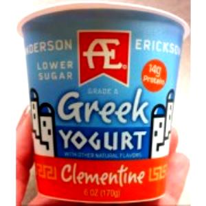 1 container (170 g) Greek Yogurt - Clementine