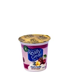 1 container (170 g) Light Cherry Vanilla Yogurt