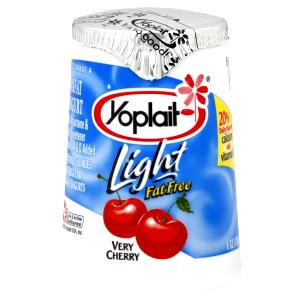 1 container (170 g) Light Fat Free Yogurt - Very Cherry