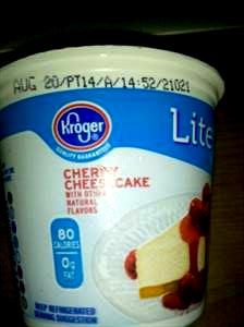 1 container (170 g) Lite Cherry Cheesecake Yogurt