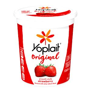 1 container (170 g) Lite Strawberry Yogurt