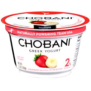 1 container (170 g) Lowfat Strawberry Banana Greek Yogurt (170g)