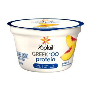 1 container (170 g) Nonfat Greek Yogurt - Peach (170g)