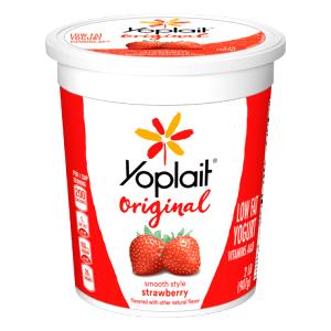 1 container (170 g) Nonfat Strawberry Yogurt