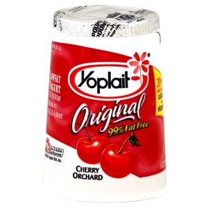1 container (170 g) Original 99% Fat Free Yogurt - Cherry Orchard