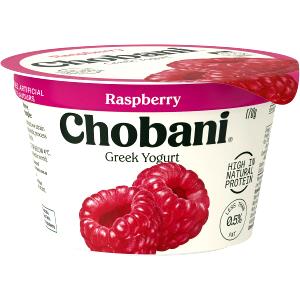 1 container (170 g) Raspberry Nonfat Yogurt