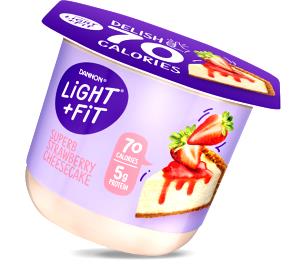 1 container (170 g) Strawberry Cheesecake Nonfat Yogurt