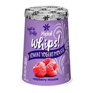 1 container (170 g) Whips! Lowfat Yogurt Mousse - Raspberry Mousse