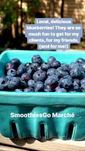 1 container (170 g) Wild Blueberry