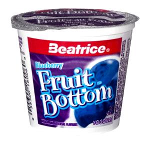 1 container (175 g) Blueberry Fruit Bottom Yogurt