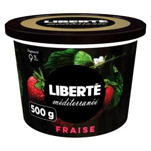 1 container (175 g) Mediterranee Strawberry Yogurt