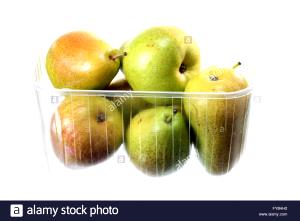 1 container (184 g) Pear, Apple & Red Grapes