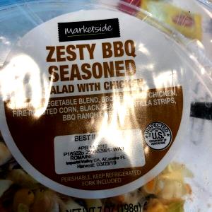 1 container (198 g) Zesty BBQ Seasoned Salad with Chicken