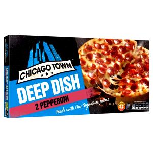 1 container (2 snacks) (113 g) Pepperoni Deep Dish Pizzas