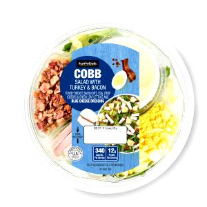 1 container (206 g) Cobb Salad with Turkey & Bacon