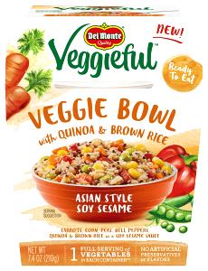 1 container (210 g) Veggie Bowl with Quinoa & Brown Rice