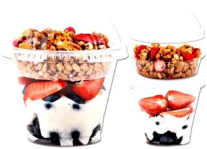 1 container (222 g) Strawberry Parfait