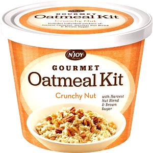 1 container (2.29 oz) Oatmeal with Gourmet Toppings - Crunchy Nut