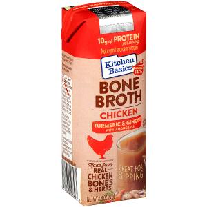 1 container (233 g) Chicken Bone Broth Turmeric & Ginger