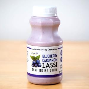 1 container (237 ml) Blueberry Cardamom Lassi