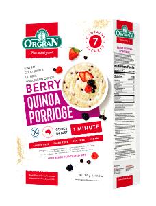 1 container (248 g) Quinoa, Berry & Spinach Layered Salad