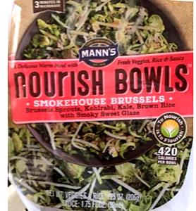 1 container (255 g) Nourish Bowls Smokehouse Brussels