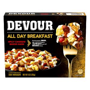1 container (255 g) Spicy Chorizo Queso Hash