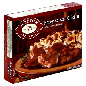 1 container (260 g) Home Style Meals - Honey Roasted Chicken with Au Gratin Potatoes