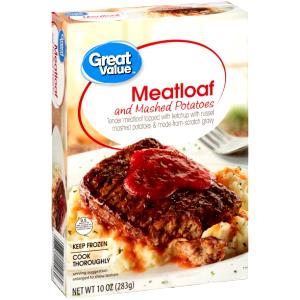 1 container (283 g) Meatloaf & Mashed Potatoes