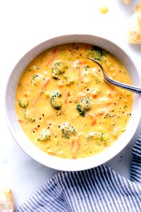 1 container (285 g) Broccoli Cheddar Soup