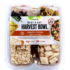 1 container (305 g) Harvest Bowl - Chipotle Chicken Veggie & Rice Bowl