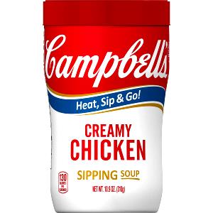 1 container (310 g) Soup on The Go Creamy Chicken
