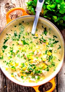 1 container (312 g) Fire Roasted Chicken Corn Chowder