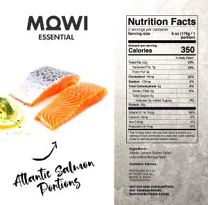 1 container (312 g) Grilled Salmon & Penne Pasta