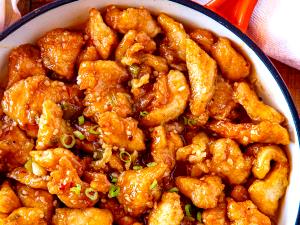 1 container (329 g) Orange Chicken