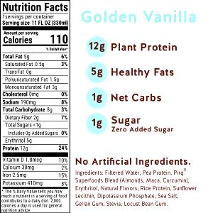 1 container (330 ml) Complete Plant Protein