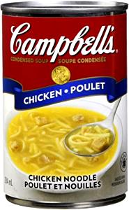 1 container (340 g) Chicken Noodle Soup